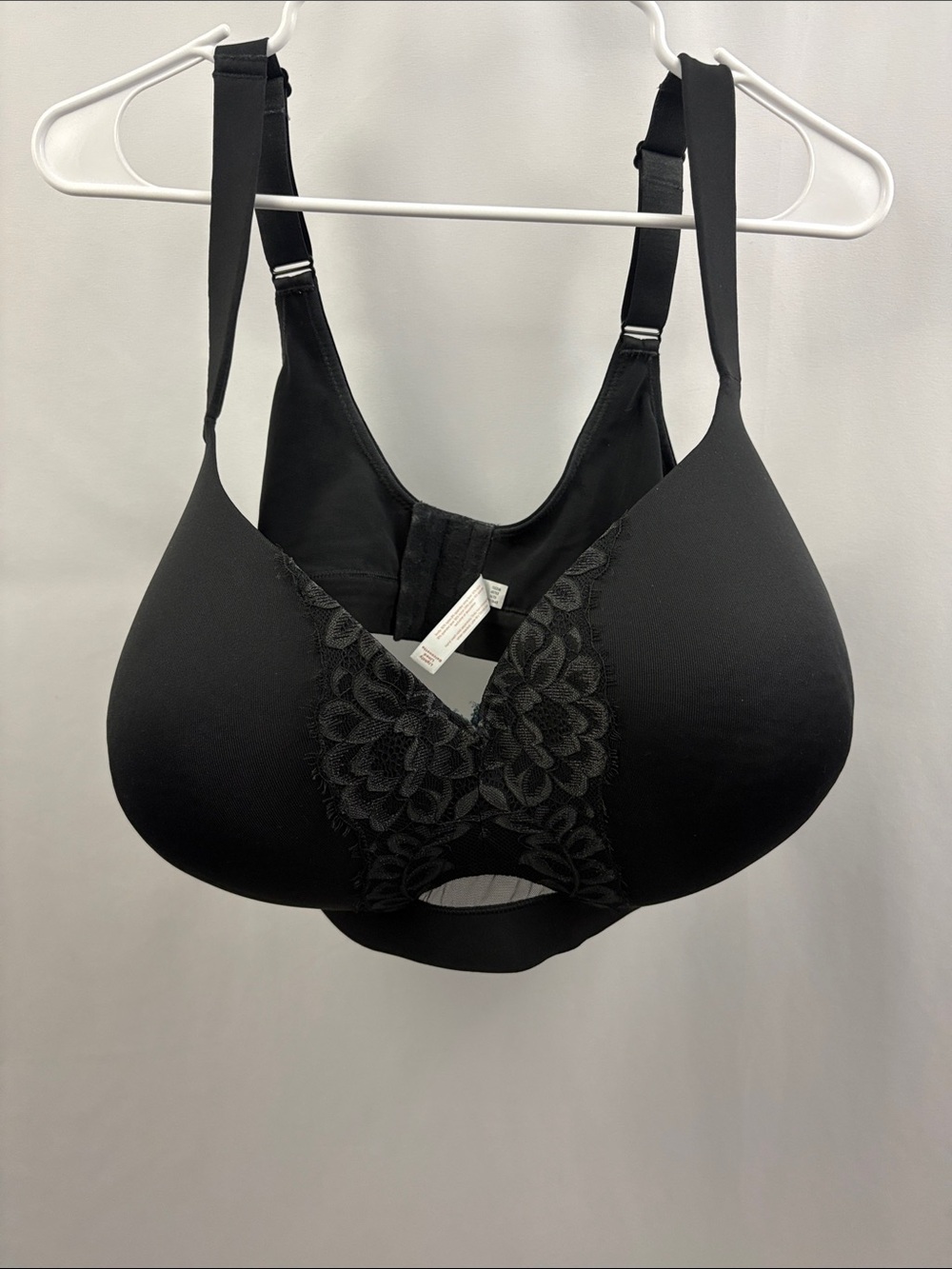 Cacique Black Lightly Lined Balconette Bra 50F - Picture 2 of 8
